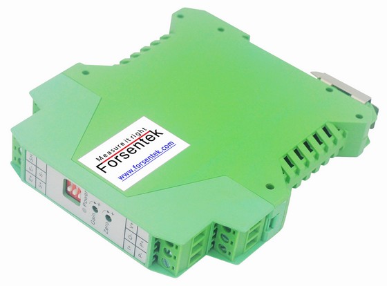 load cell DIN rail signal amplifier
