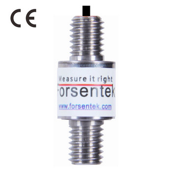 Miniature inline load cell tension compression