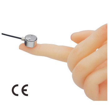 小尺寸压力传感器 0-2kN 小型压缩式荷重计手指夹力测量